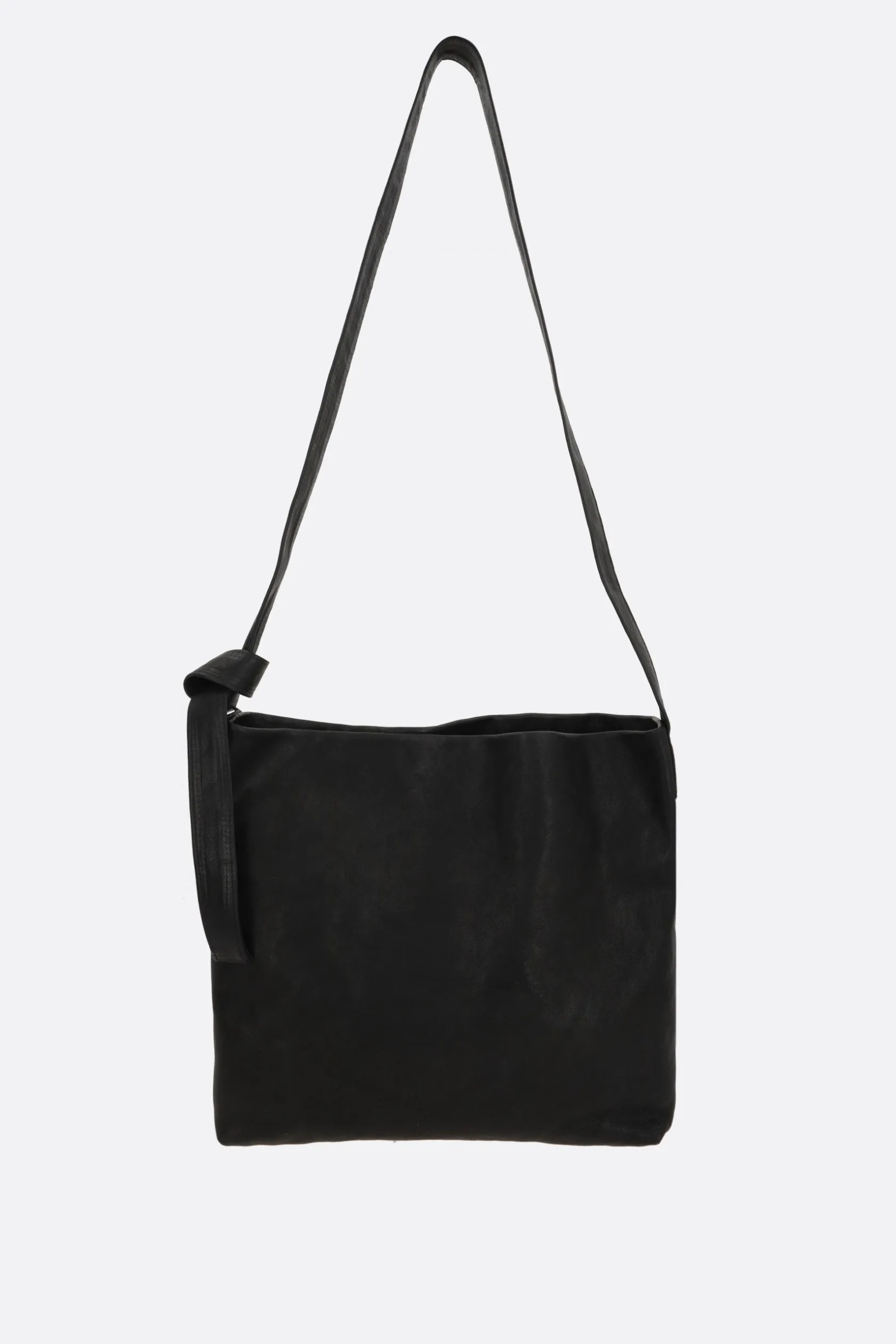 Borse A Tracolla>ANN DEMEULEMEESTER borsa a tracolla Runa media in nappa Nero