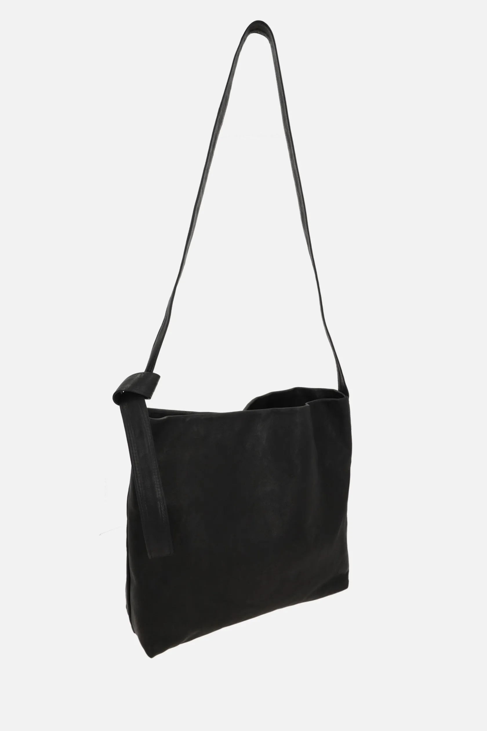Borse A Tracolla>ANN DEMEULEMEESTER borsa a tracolla Runa media in nappa Nero