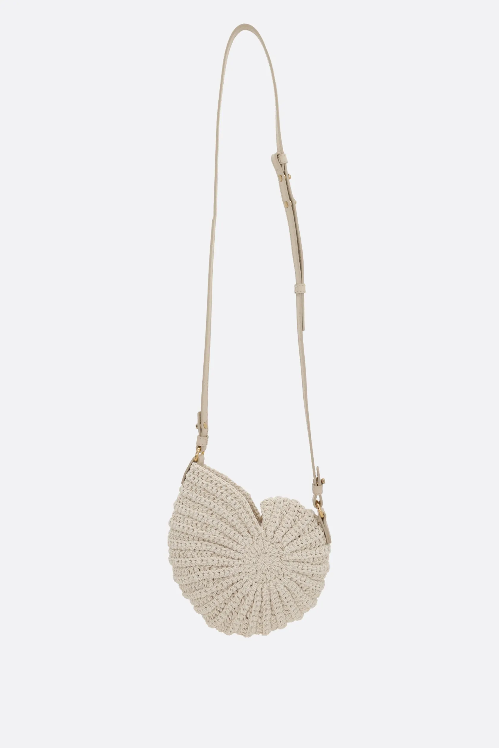 Borse A Tracolla>CHLOÉ borsa a tracolla Sea Treasures all'uncinetto Neutro