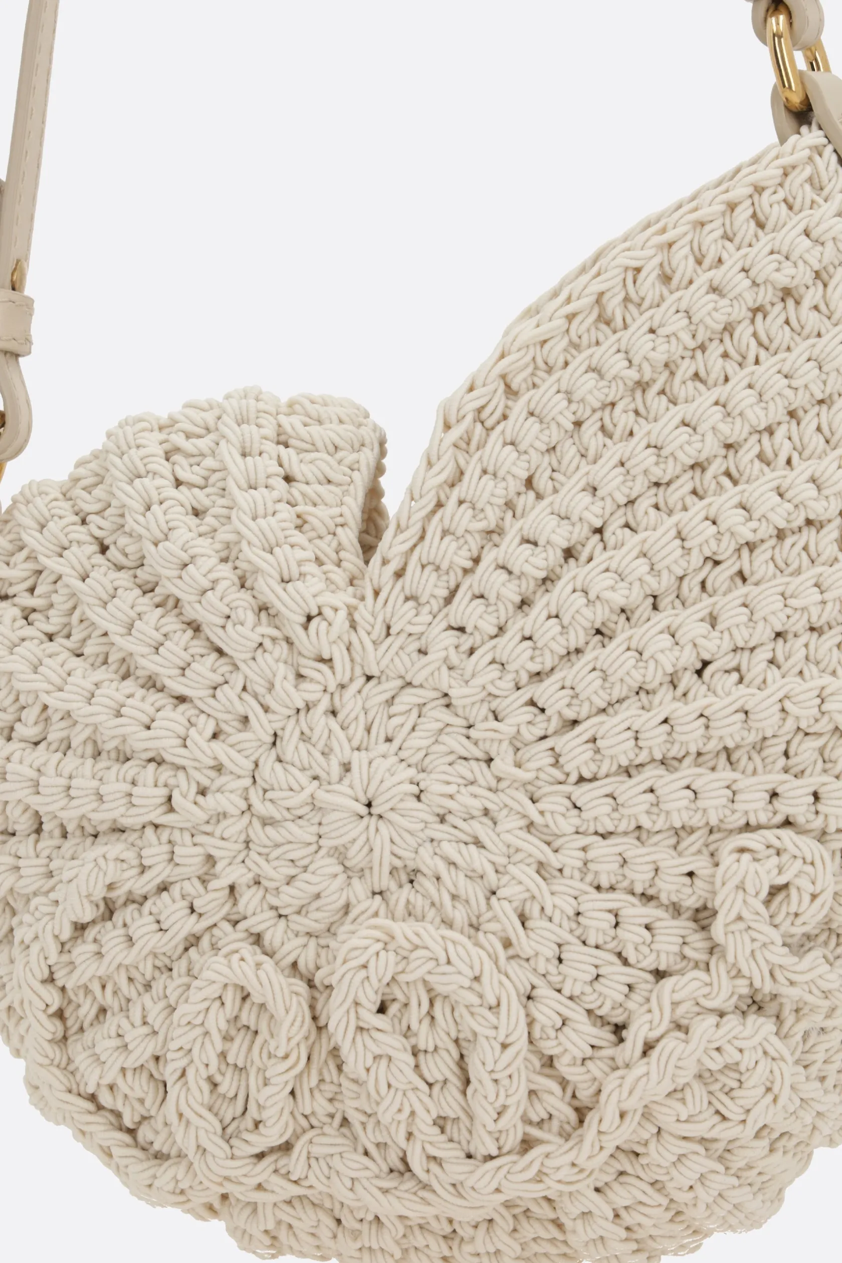 Borse A Tracolla>CHLOÉ borsa a tracolla Sea Treasures all'uncinetto Neutro