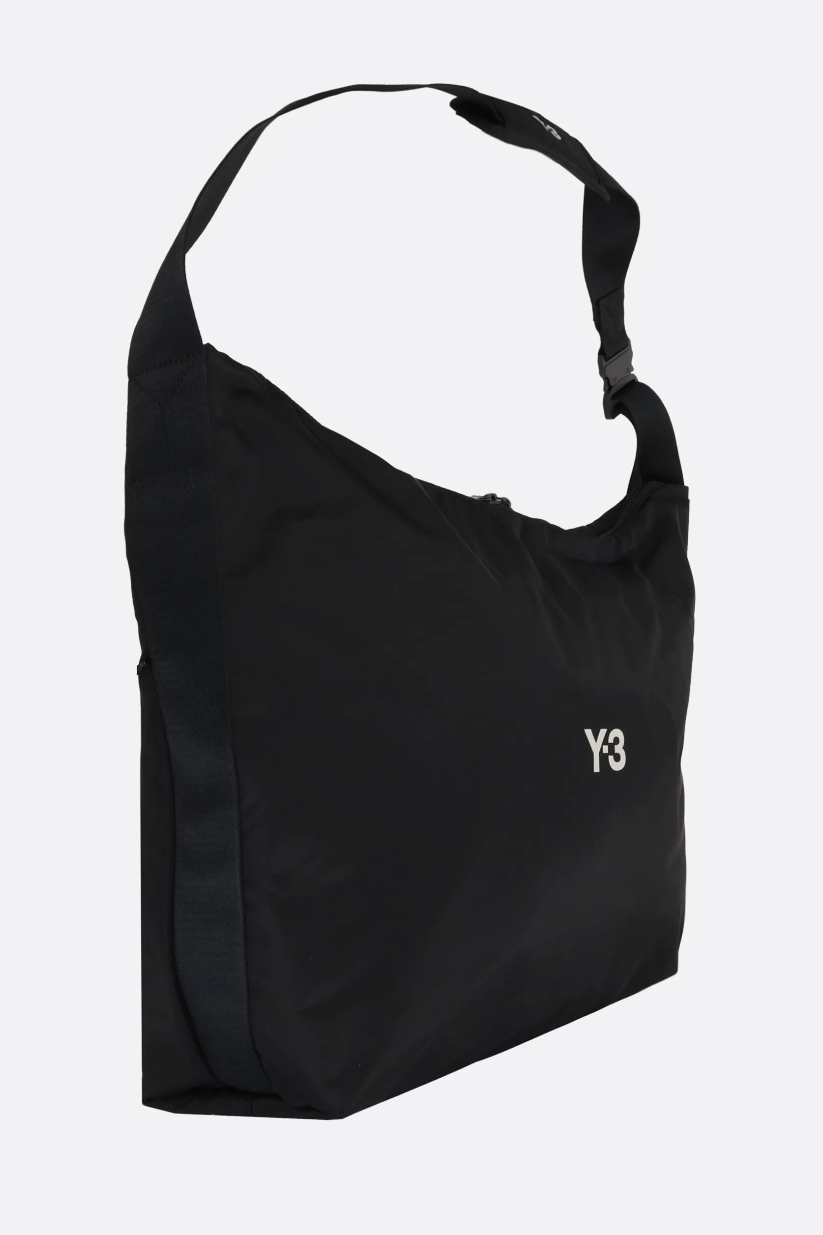 Borse A Tracolla>Y-3 borsa a tracolla in nylon Nero