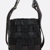 Borse A Tracolla>HODAKOVA borsa Belt Basket small Nero