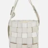 Borse A Tracolla>HODAKOVA borsa Belt Basket small Bianco