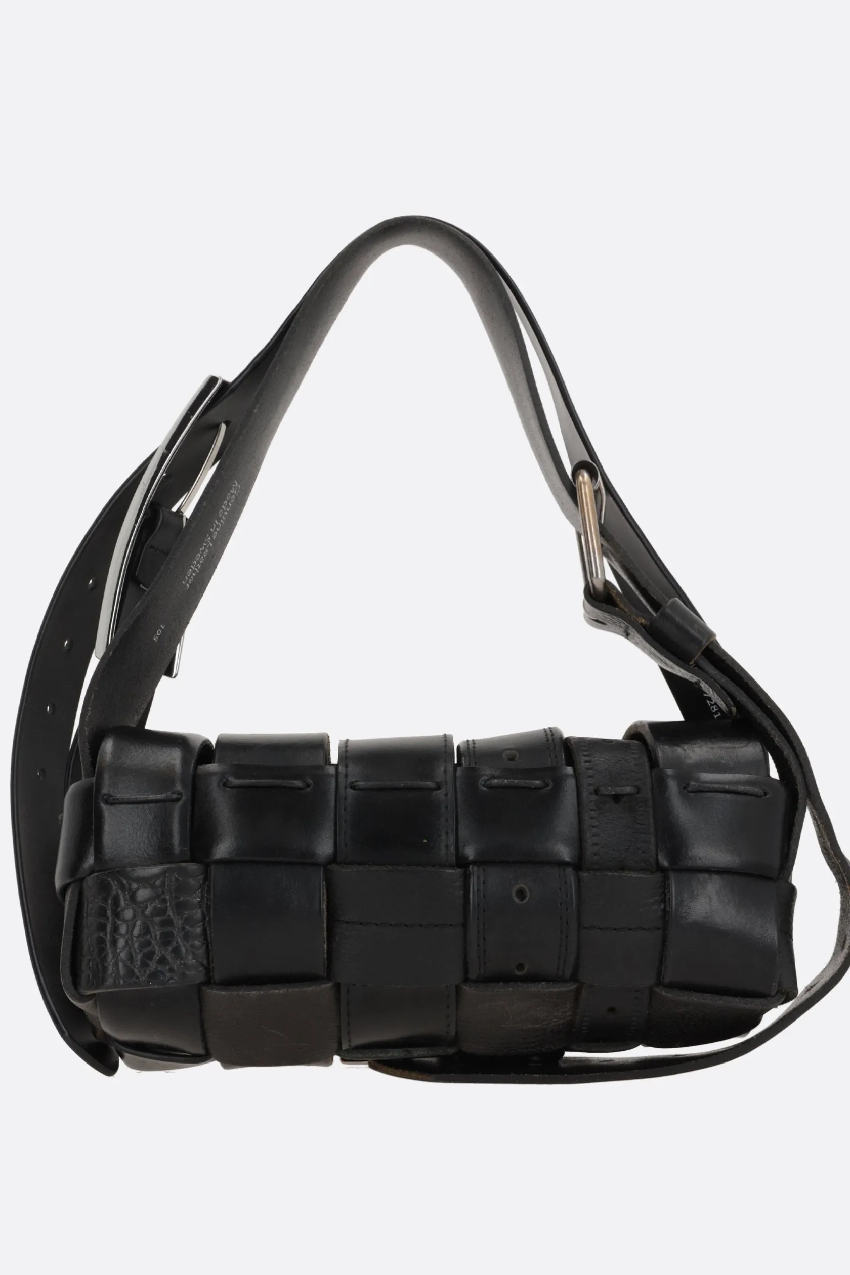 Borse A Mano>HODAKOVA borsa Buckle Baguette Nero