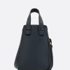 Borse A Mano>LOEWE borsa compatta Hammock in pelle martellata Blu