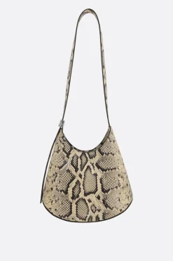 Borse A Tracolla>JIL SANDER borsa hobo Eldorado small in pelle stampa pitone Animalier