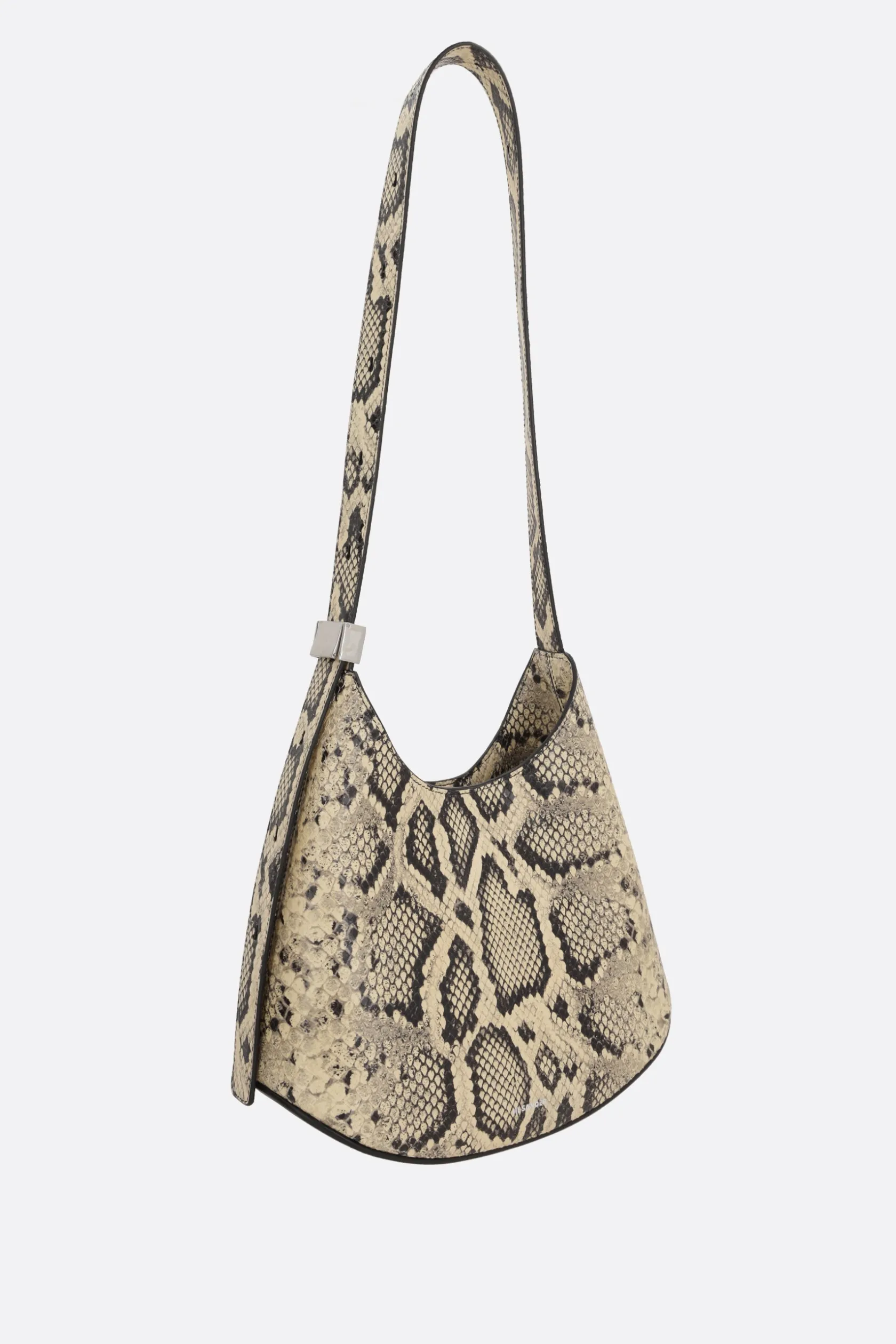 Borse A Tracolla>JIL SANDER borsa hobo Eldorado small in pelle stampa pitone Animalier