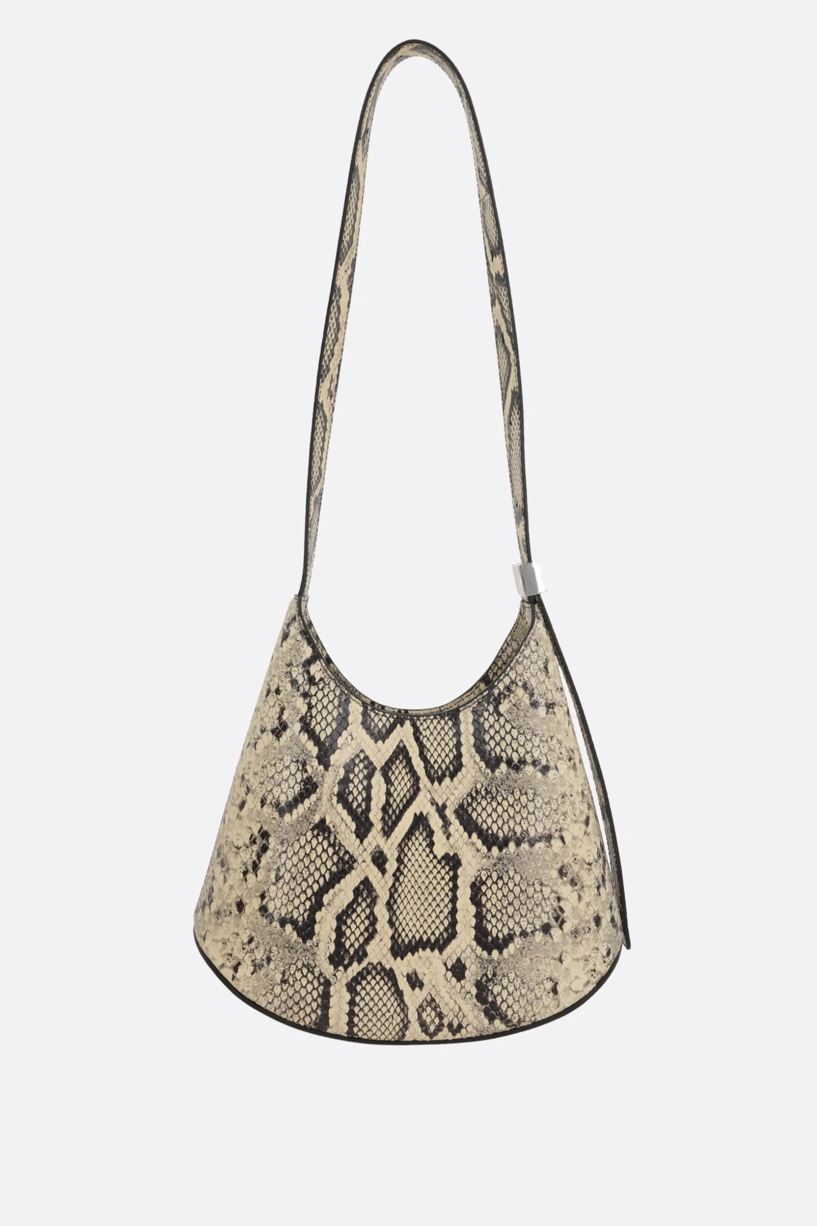 Borse A Tracolla>JIL SANDER borsa hobo Eldorado small in pelle stampa pitone Animalier