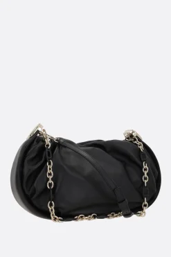 Borse A Mano>ROGER VIVIER borsa hobo Viv' Choc Royal media in nappa Nero