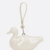 Borse A Mano>SIMONE ROCHA borsa Pearl Duck in Perspex Bianco