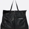 Borse A Mano>BALENCIAGA borsa shopper Porta Abiti in pelle Arena Nero
