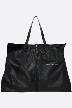 Borse A Mano>BALENCIAGA borsa shopper Porta Abiti in pelle Arena Nero