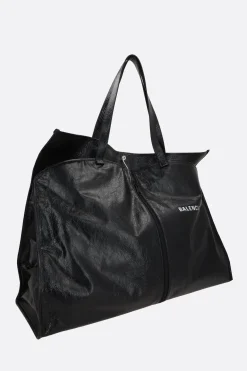 Borse A Mano>BALENCIAGA borsa shopper Porta Abiti in pelle Arena Nero