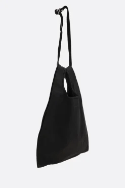 Borse A Mano>GUIDI borsa shopping media in pelle martellata Nero