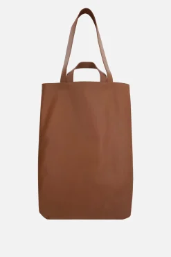 Borse A Mano>MARSELL borsa shopping Sporta in pelle liscia Marrone