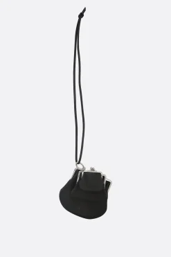 Borse A Tracolla>Y'S borsa Three-Strand in pelle liscia Nero