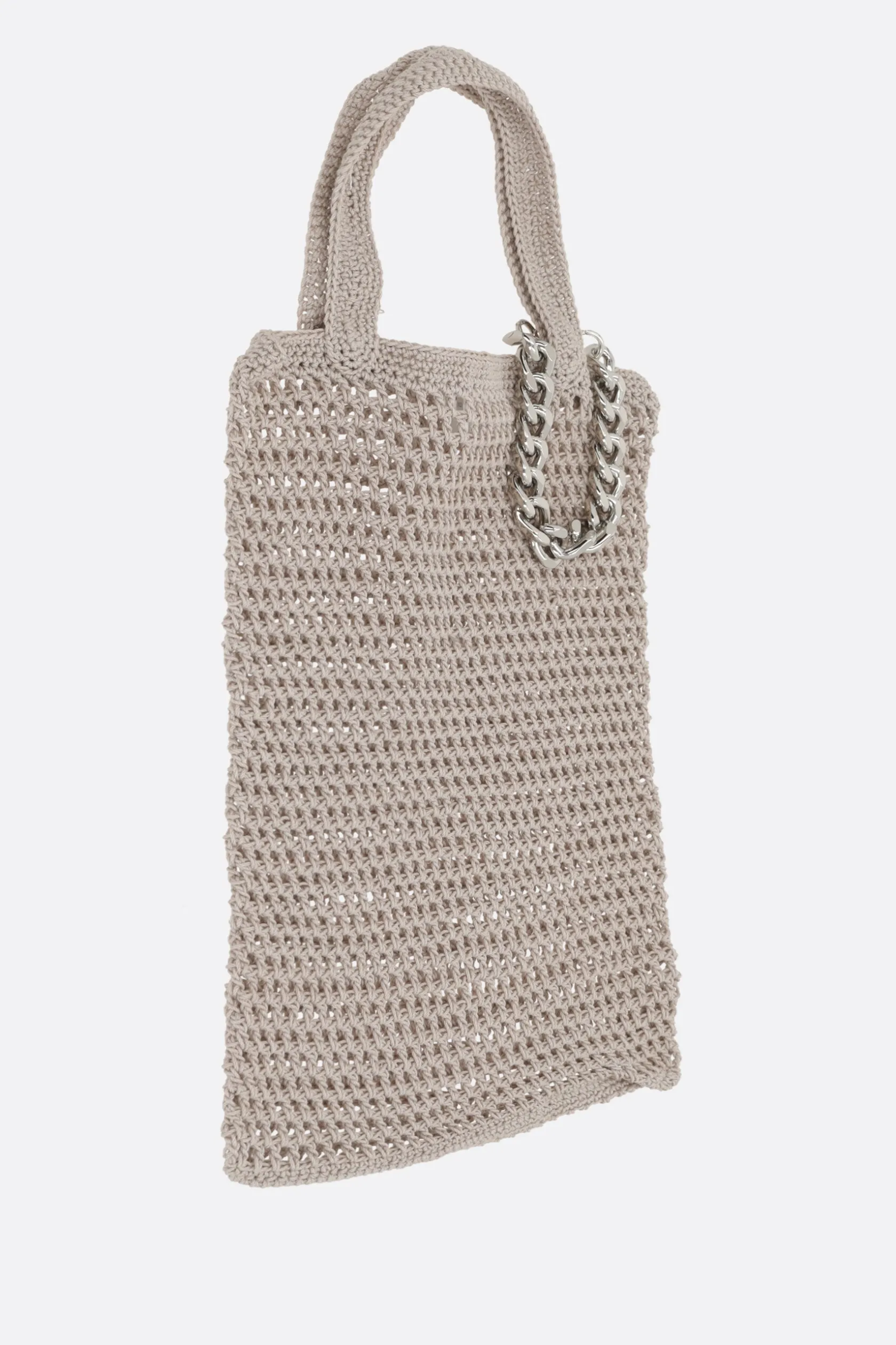 Borse A Mano>NICCOLÒ PASQUALETTI borsa tote Coya in macramé Neutro