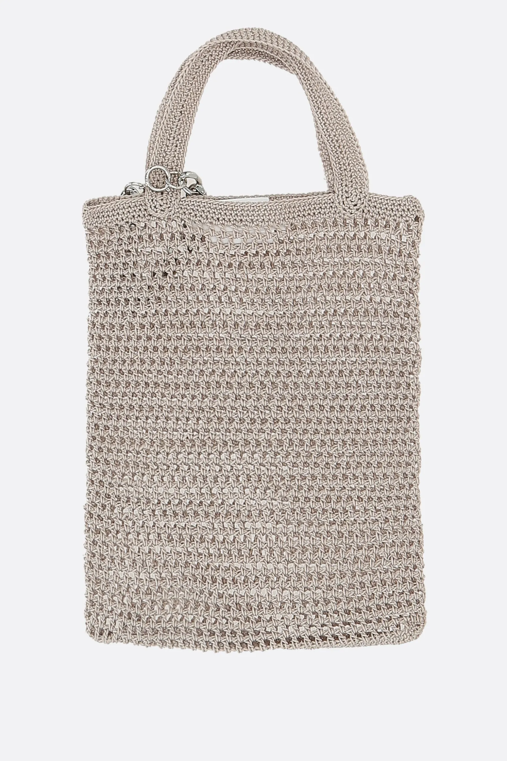 Borse A Mano>NICCOLÒ PASQUALETTI borsa tote Coya in macramé Neutro