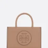 Borse A Mano>TORY BURCH borsa tote Ella Bio mini in ecopelle Neutro