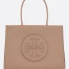 Borse A Mano>TORY BURCH borsa tote Ella Bio small in ecopelle Neutro