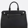 Borse A Mano>BORAGNO borsa tote Gem large in pelle liscia Nero