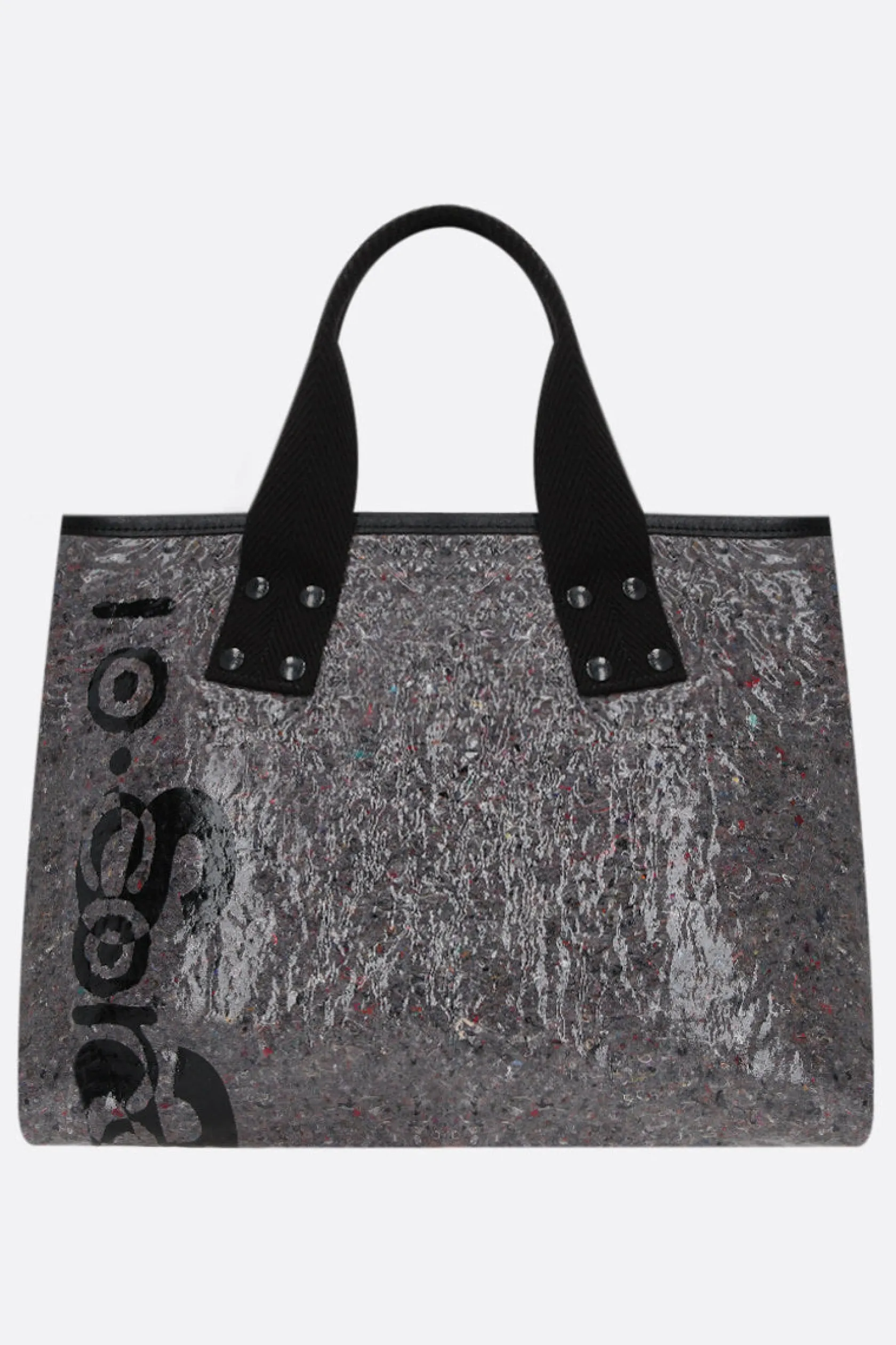 Borse A Mano>SACAI X 10 CORSO COMO borsa tote in feltro protettivo stampa logo Grigio