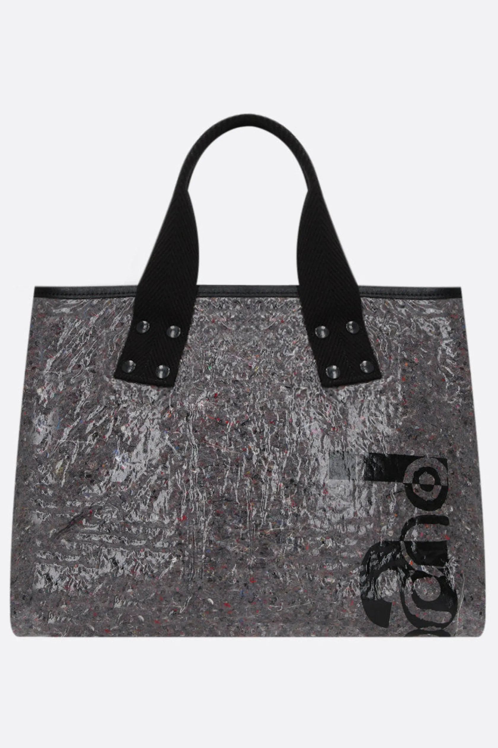 Borse A Mano>SACAI X 10 CORSO COMO borsa tote in feltro protettivo stampa logo Grigio