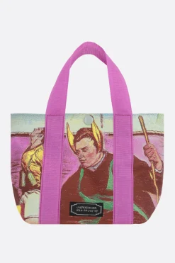 Borse A Mano>UNDERCOVER borsa tote in nylon stampa grafica Multicolor