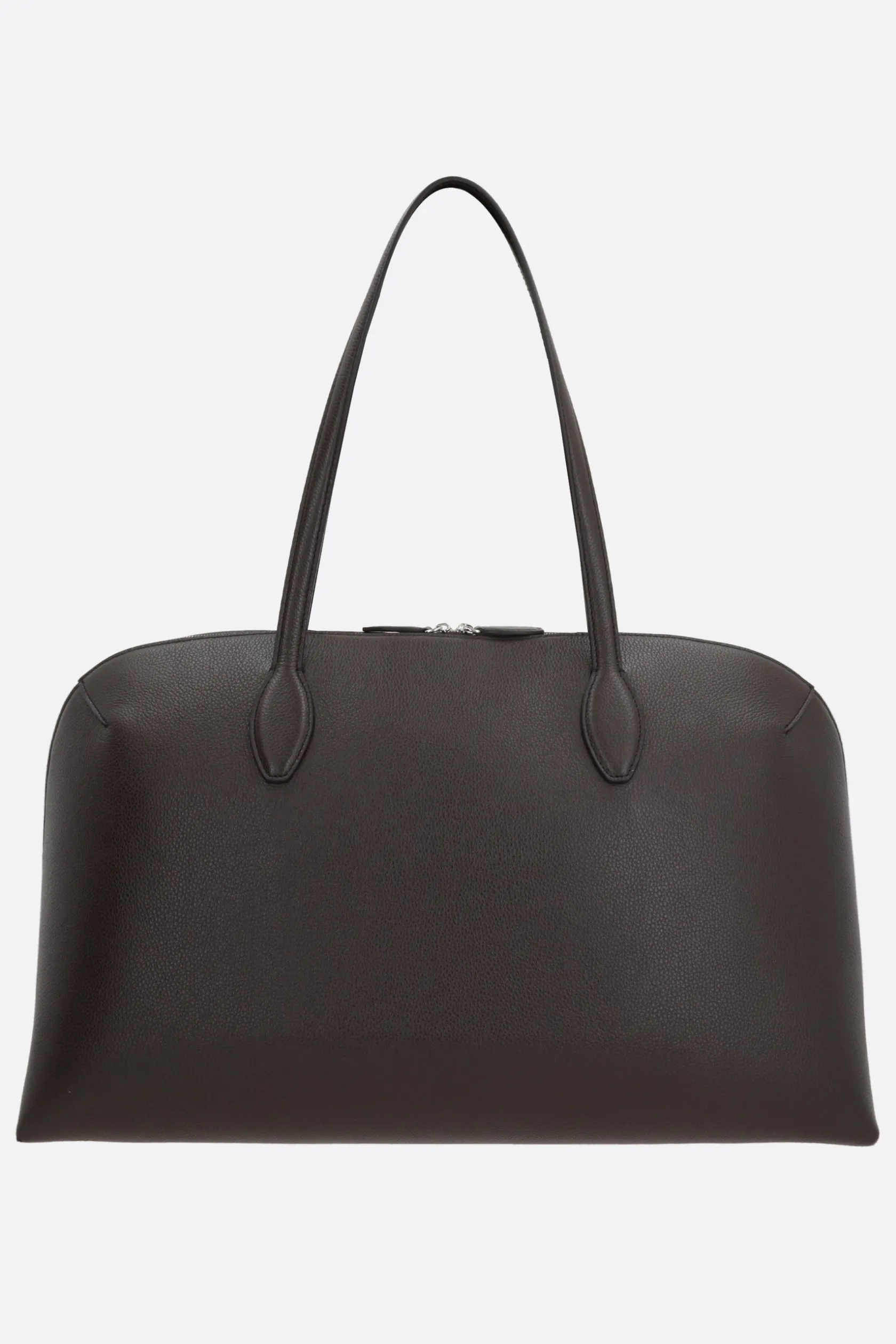 Borse A Mano>TOTEME borsa tote in pelle martellata Marrone