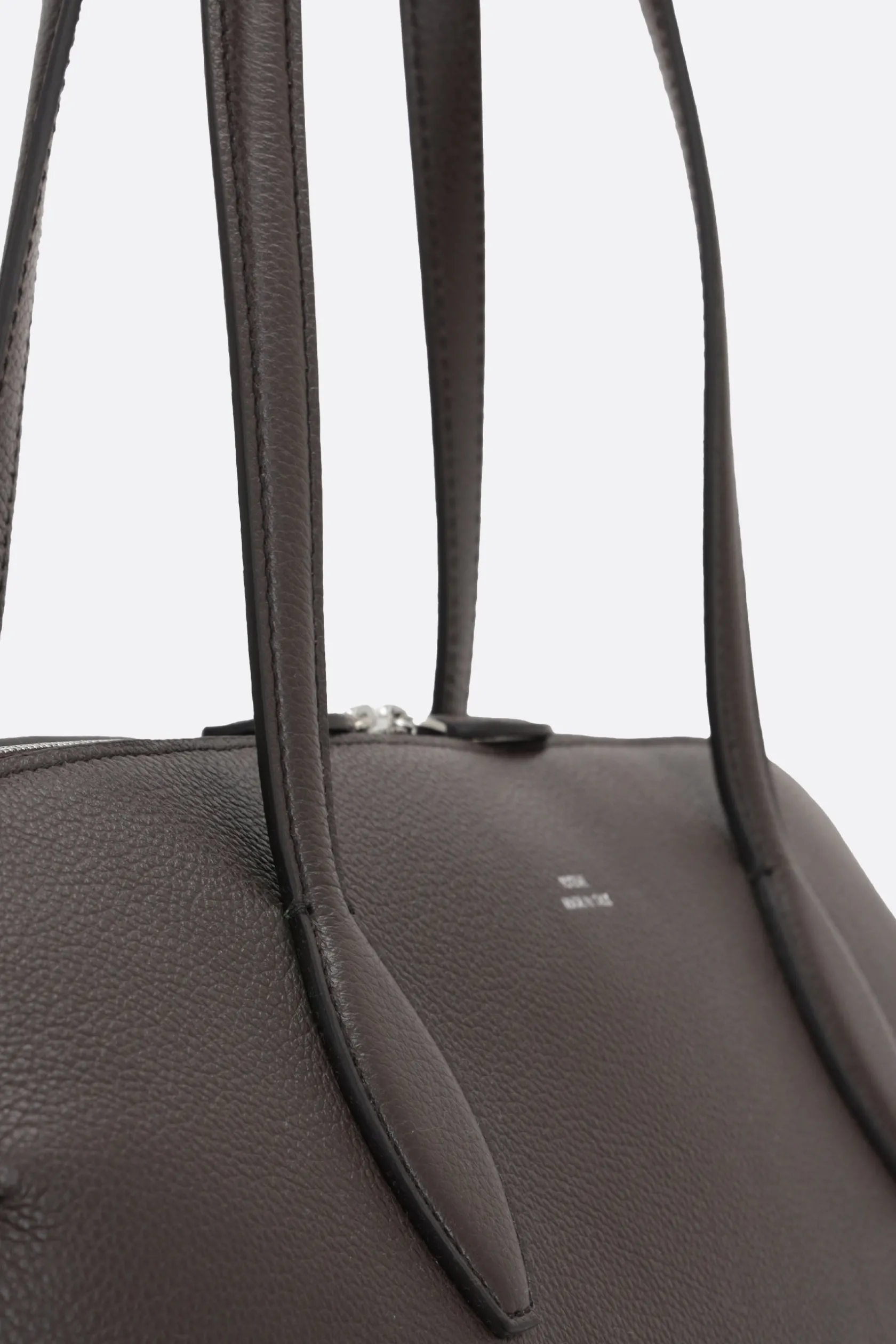 Borse A Mano>TOTEME borsa tote in pelle martellata Marrone
