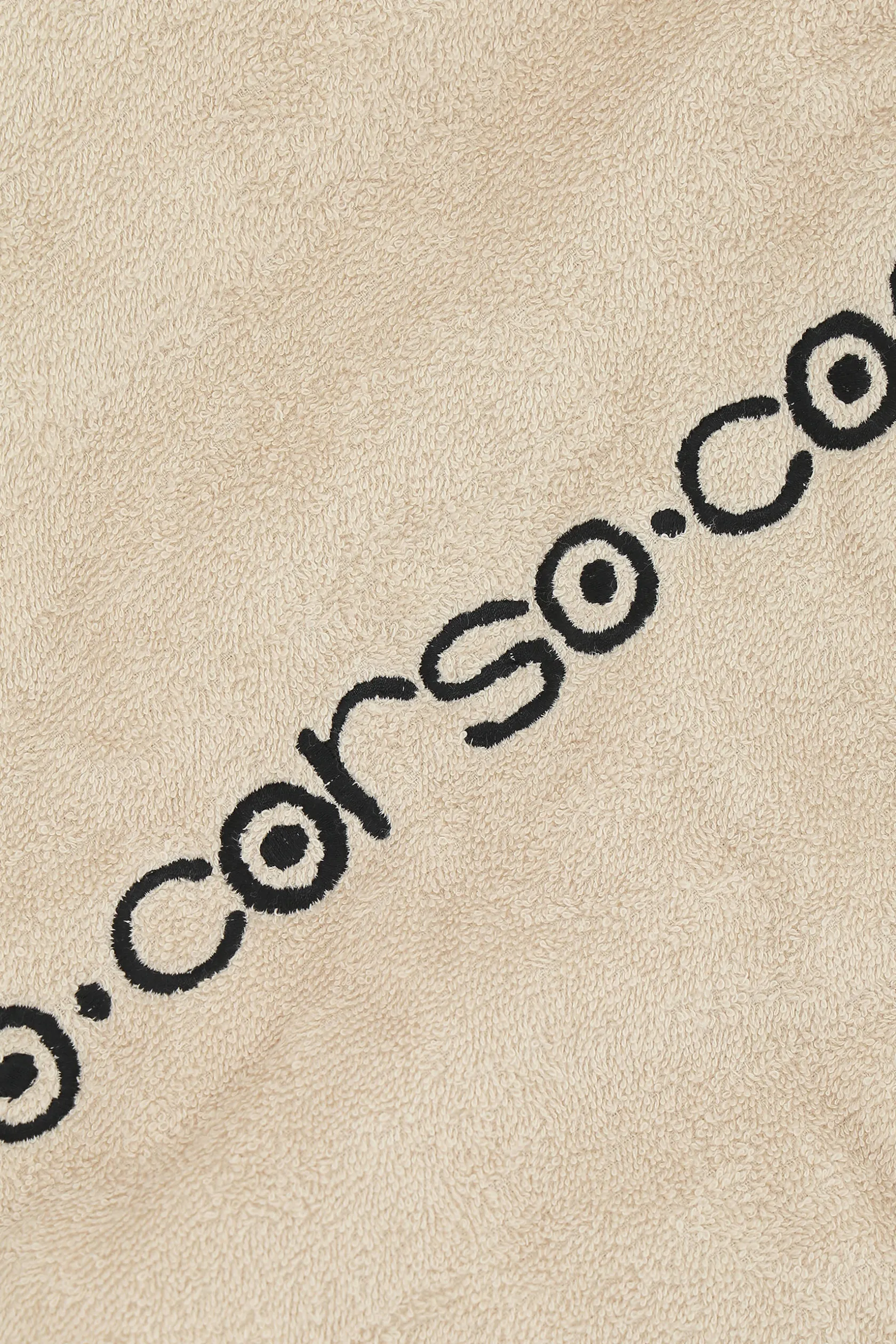 Borse A Mano>10 CORSO COMO borsa tote in spugna ricamo logo Neutro