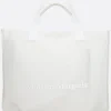 Borse A Mano>MAISON MARGIELA borsa tote large in nylon Bianco
