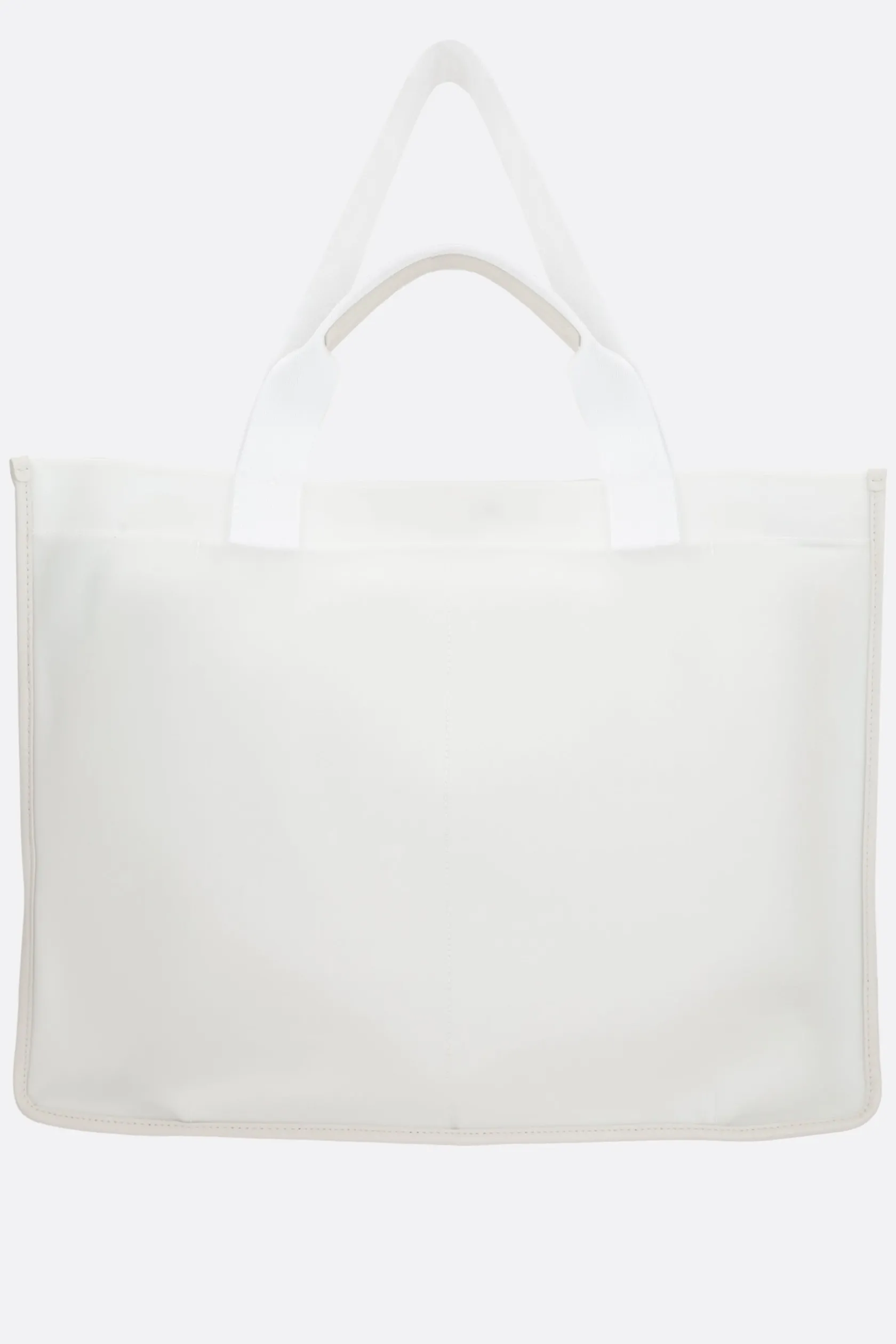 Borse A Mano>MAISON MARGIELA borsa tote large in nylon Bianco