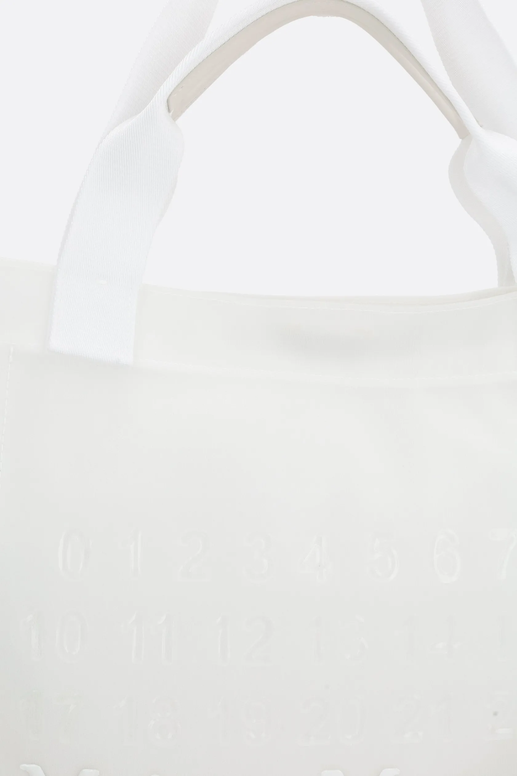 Borse A Mano>MAISON MARGIELA borsa tote large in nylon Bianco
