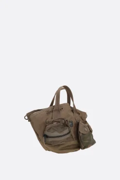 Borse A Mano>PORTER YOSHIDA & CO borsa tote Scarf in nylon Marrone