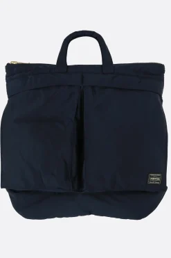 Borse A Mano>PORTER YOSHIDA & CO borsa tote Tanker Helmet in nylon Blu