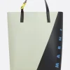 Borse A Mano>MARNI borsa tote Tribeca in PVC Multicolor