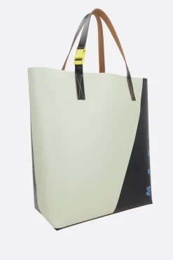 Borse A Mano>MARNI borsa tote Tribeca in PVC Multicolor