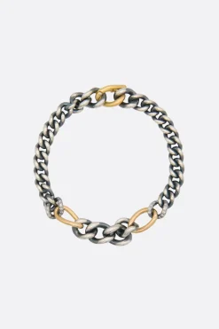 Gioielli>HUM bracciale ete Gradation Chain Nero