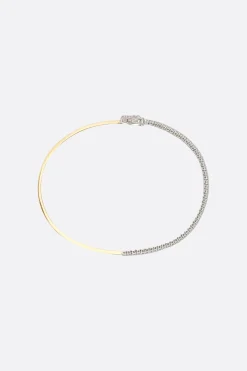 Gioielli>DELFINA DELETTREZ bracciale tennis 1987 Bianco