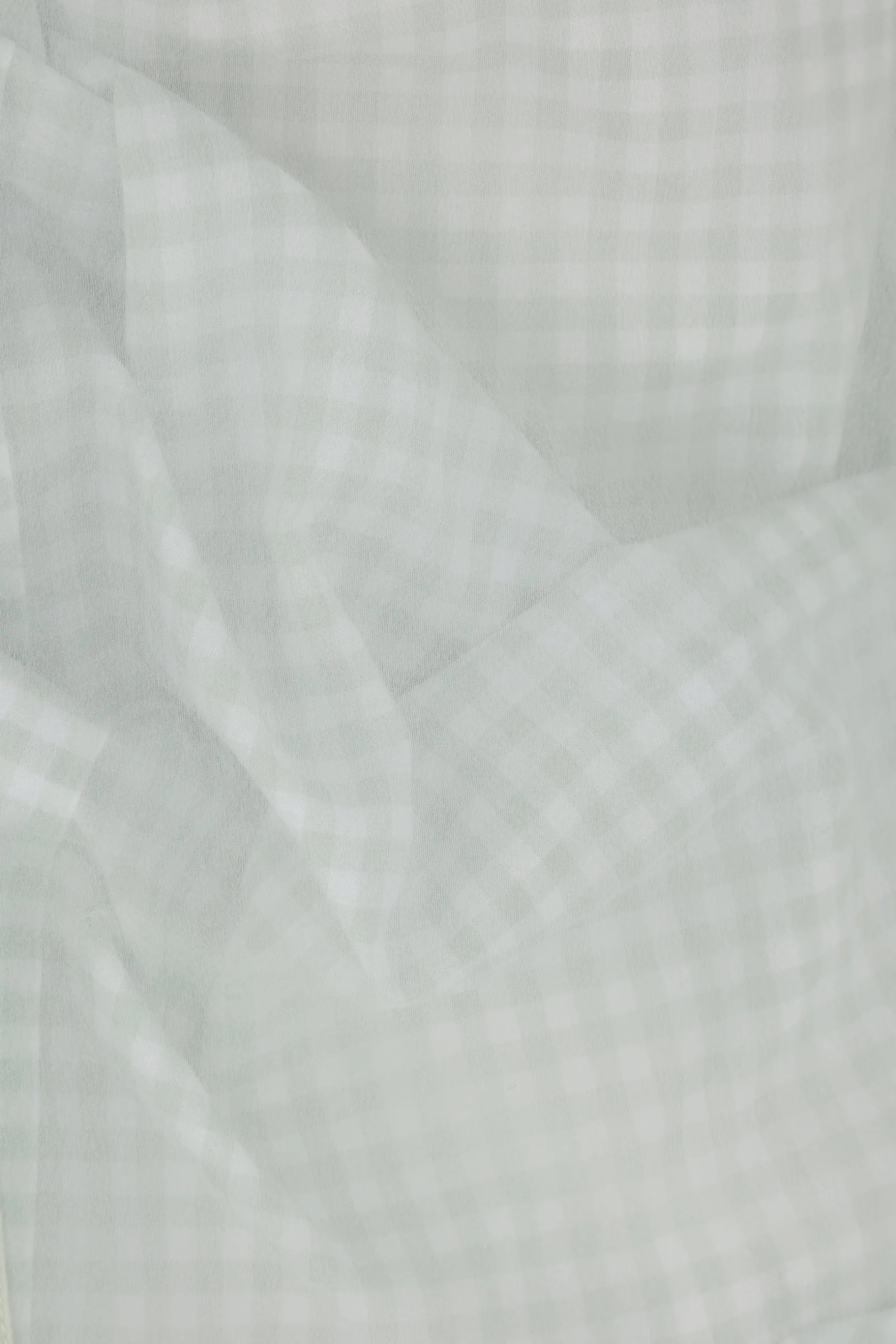 Topwear>MAISON MARGIELA camicia a doppio strato in cotone e organza Verde