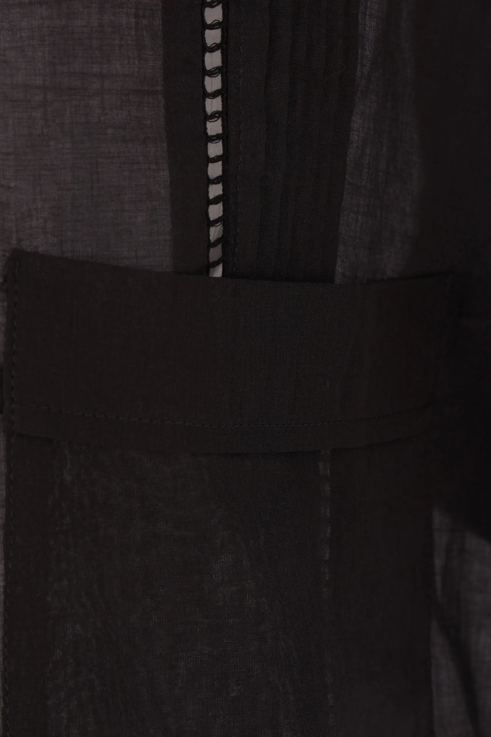 Topwear>MAGLIANO camicia Broken Guayabera in cotone Nero