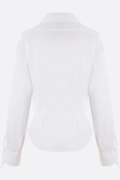 Topwear>VIVIENNE WESTWOOD camicia Drunken in cotone Bianco