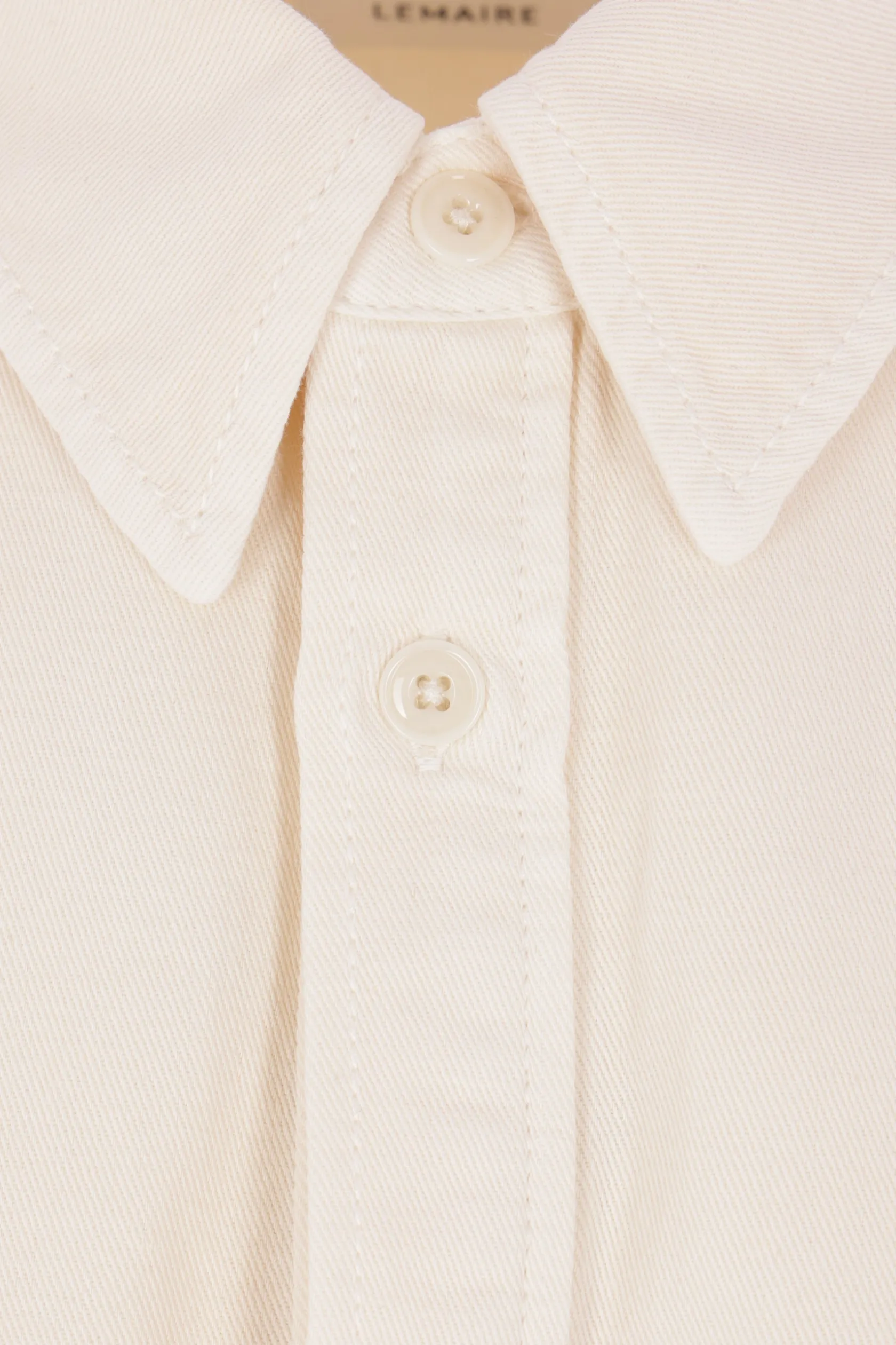 Topwear>LEMAIRE camicia in denim Bianco