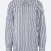 Topwear>10 CORSO COMO camicia in popeline a righe Blu