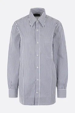 Topwear>10 CORSO COMO camicia in popeline a righe Blu