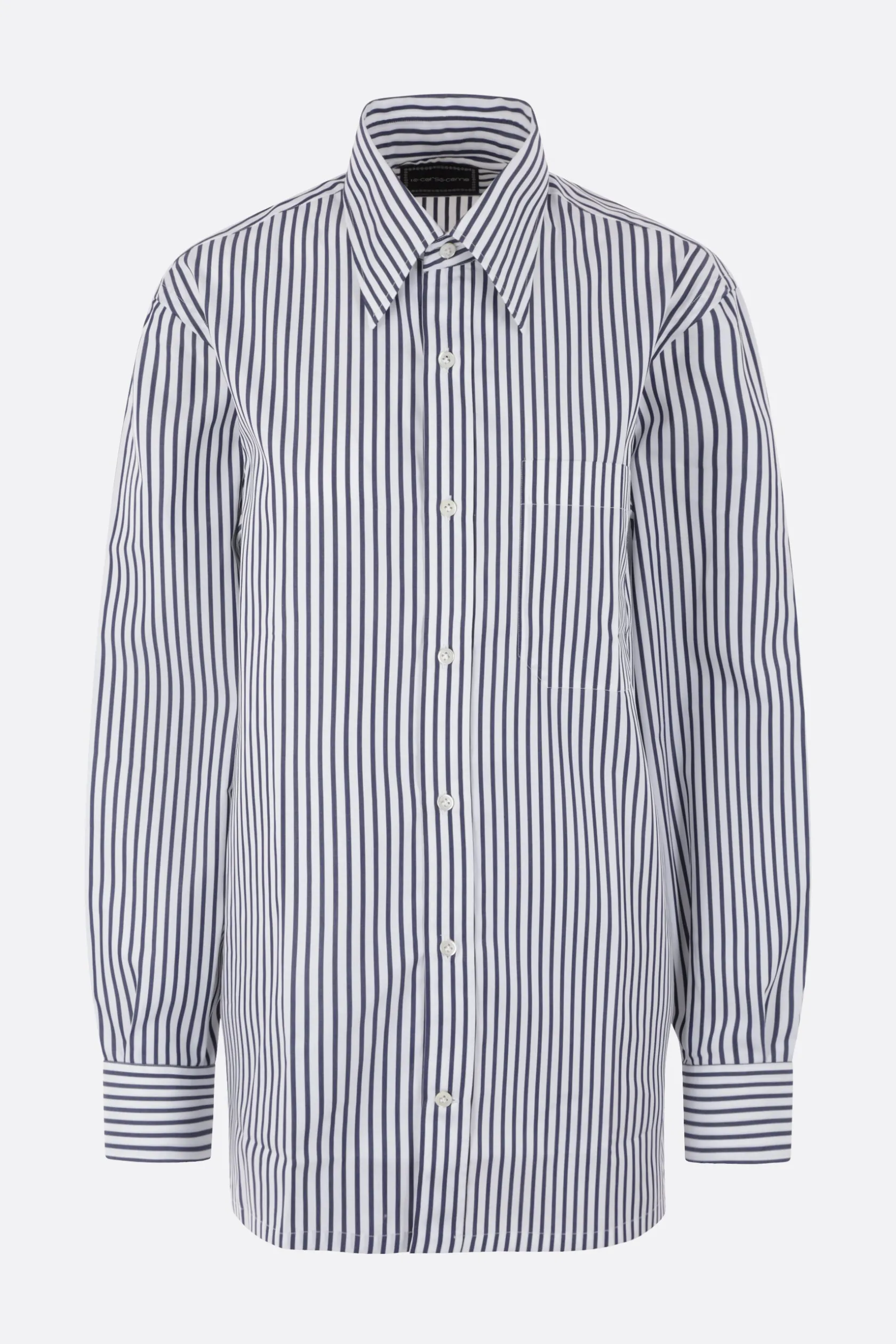 Topwear>10 CORSO COMO camicia in popeline a righe Blu