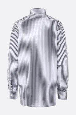Topwear>10 CORSO COMO camicia in popeline a righe Blu