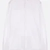 Topwear>COMME DES GARÇONS HOMME PLUS camicia in popeline e rete Bianco