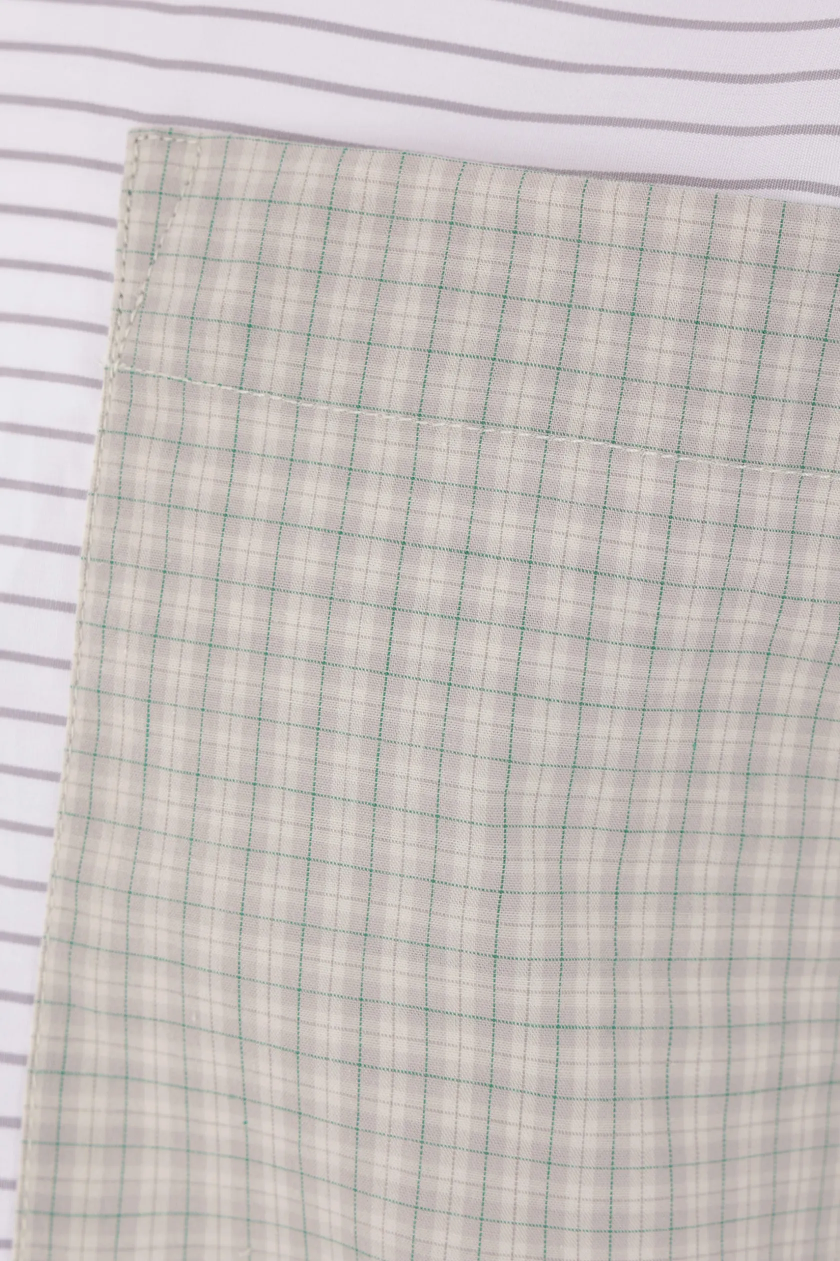 Topwear>JW ANDERSON camicia in popeline patchwork Multicolor
